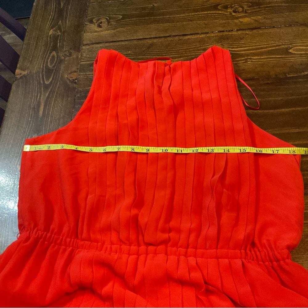 Jessica Simpson Red and Pink Sleeveless Dress - Picture 7 of 12